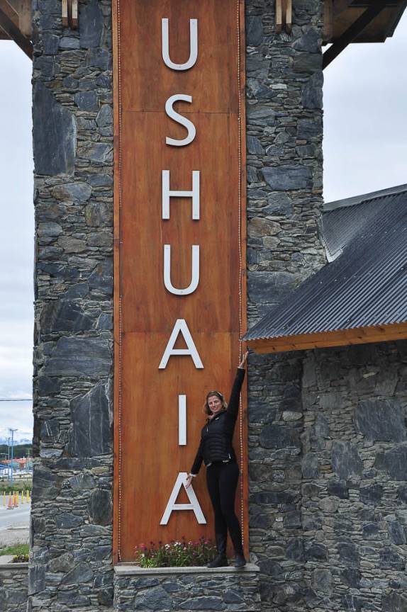 De volta a Ushuaia, agora com a Fiona (sul da Terra do Fogo, na Argentina)